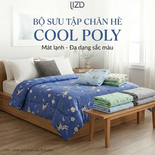 Chăn Cool, êm mềm, mát lạnh - LSM