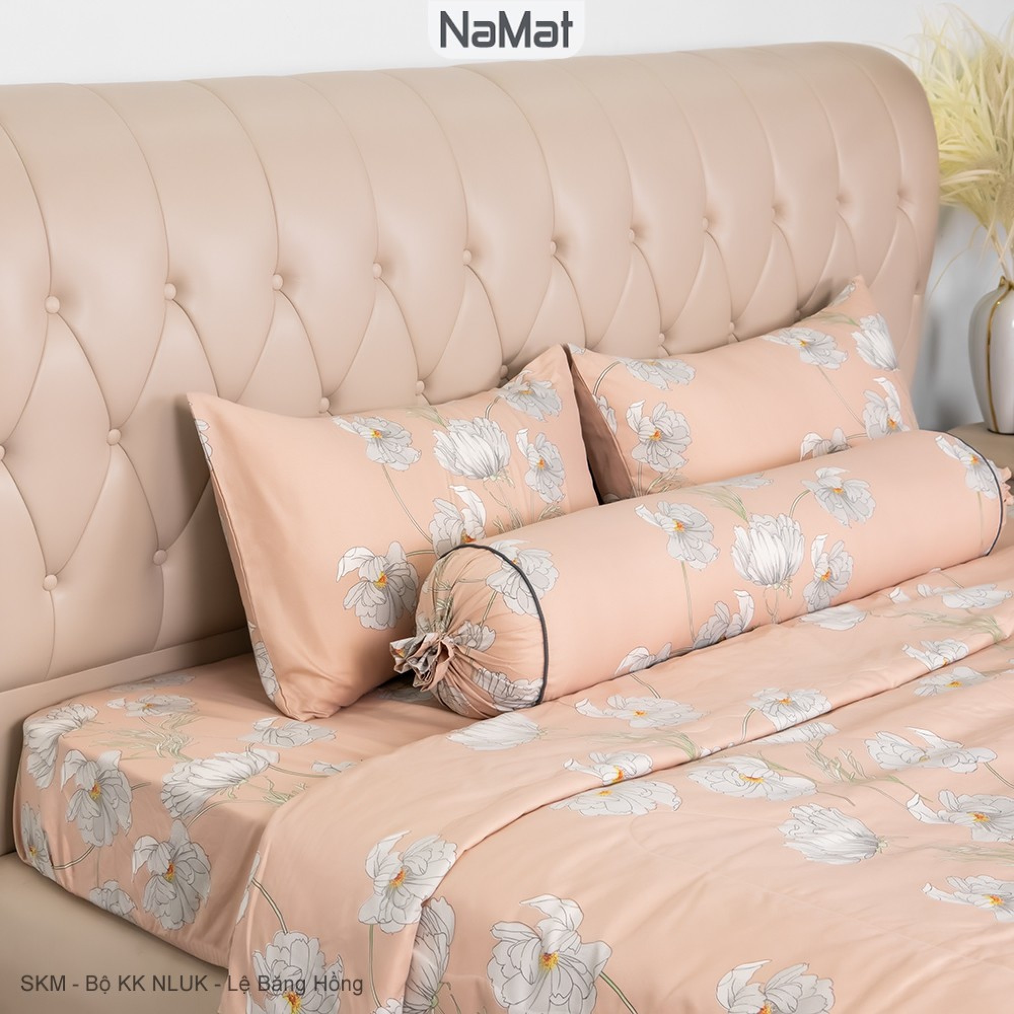 NLUK - Bộ Chăn Ga Hè Thu 4 Món - SKM