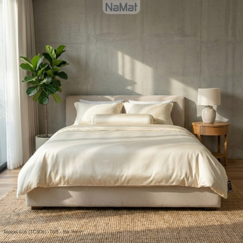 Tencel 60S - Combo Ga + Vỏ Gối 3 Món - T6S