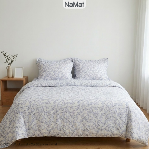 Wooltencel - Bộ Chăn Ga Gối 4 Món Đa Năng (4 mùa) - WCT